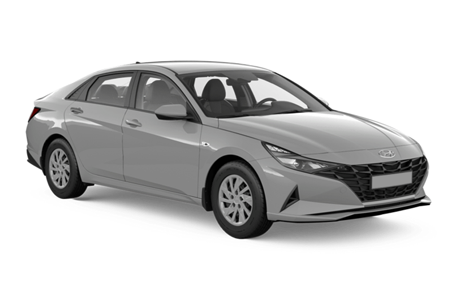 Hyundai Elantra New Серый Fluid Metal