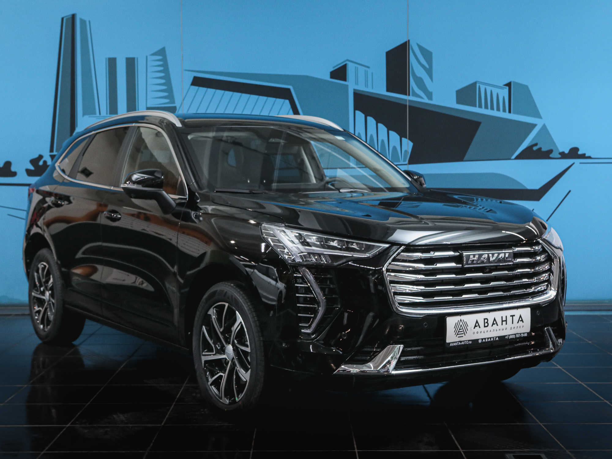 Купить Хавал Джолион комплектация Premium 1.5 AMT 150 л.c. 4x4 роб. бензин  черный: в кредит в дилерском центре Аванта