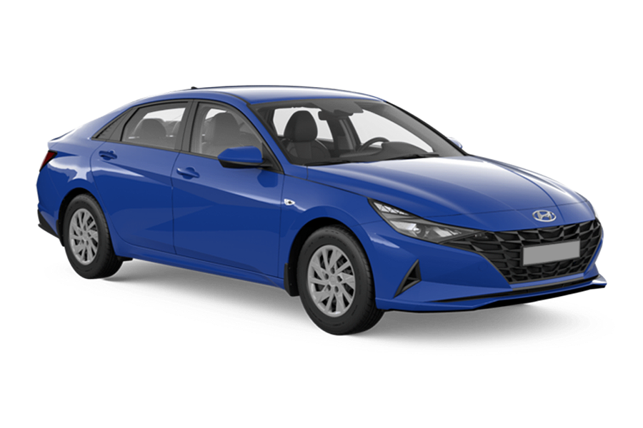 Hyundai Elantra New Синий Intense Blue