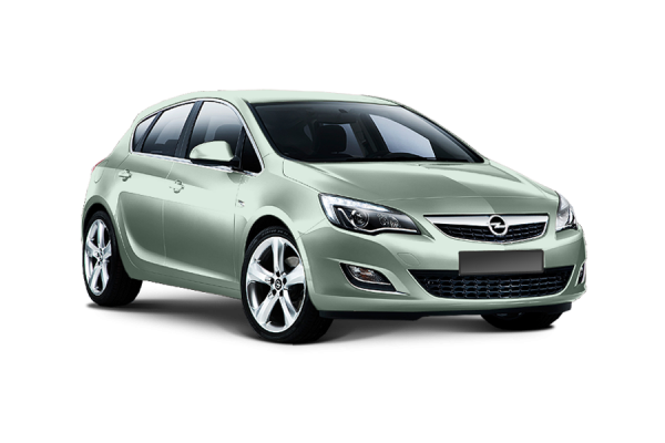 Opel Astra Хэтчбек green