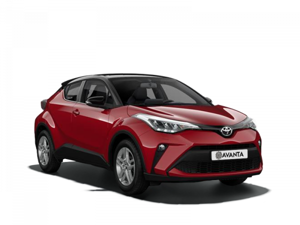 Toyota C-HR Красный с черной крышей