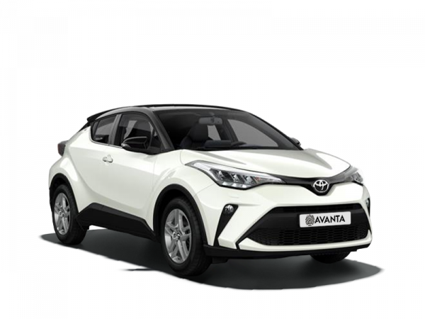 Toyota C-HR Белый с черной крышей