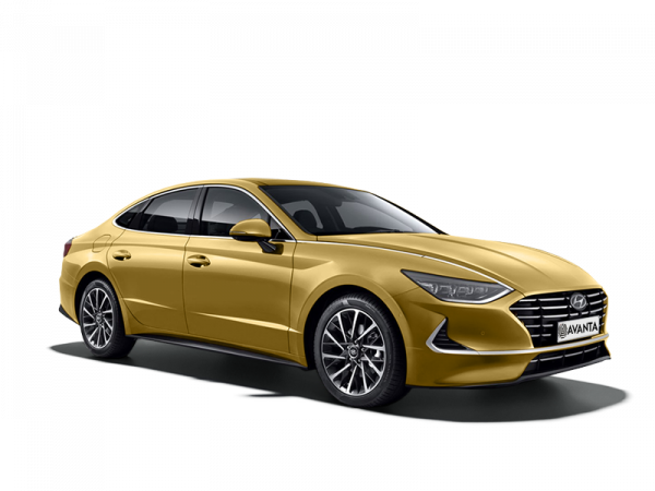 Hyundai Sonata Glowing Yellow