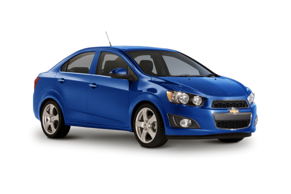 Chevrolet Aveo: седан Ярко-синий