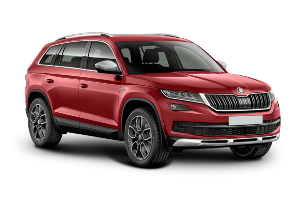 Skoda Kodiaq Scout red