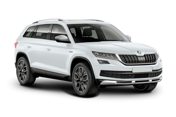 Skoda Kodiaq Scout white