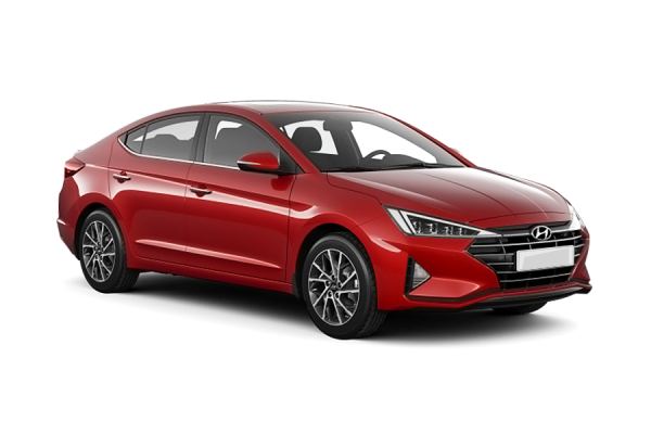 Hyundai Elantra 2019 Fiery red