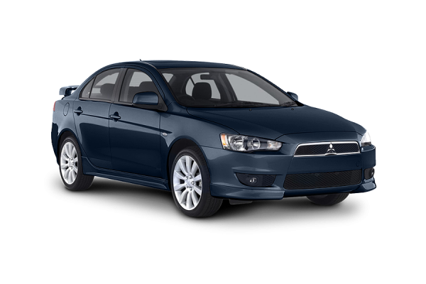 Mitsubishi Lancer blue