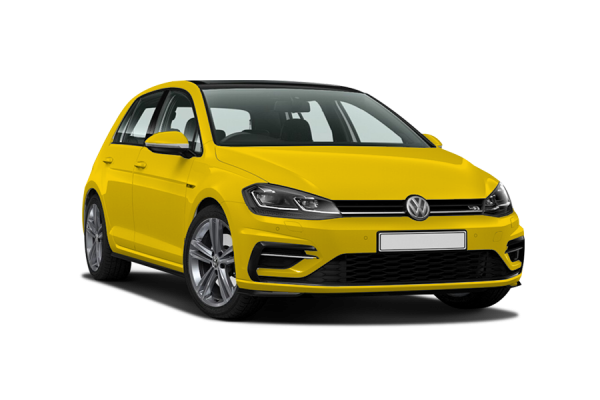 Volkswagen Golf 2020 Yellow