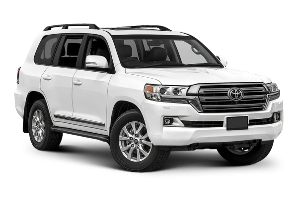 Toyota Land Cruiser 200 white