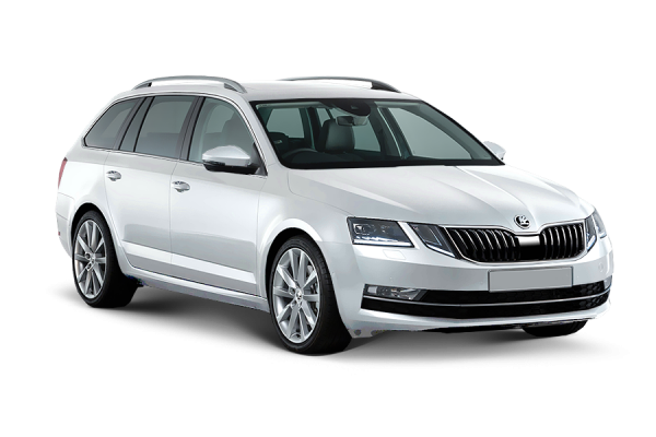 Skoda Octavia Combi white