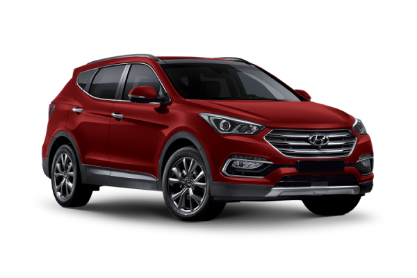 Hyundai Santa Fe 2018 Red merlot