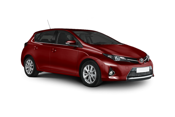 Toyota Auris Barcelona red