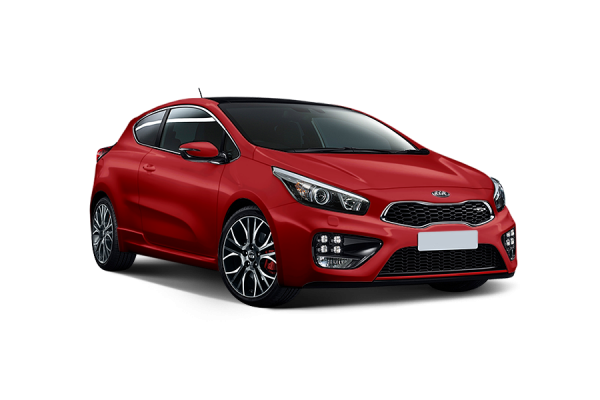 KIA ProCeed GT Track red