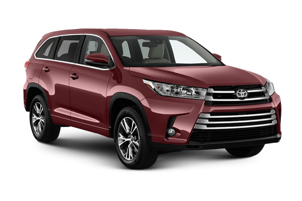 Toyota Highlander 2019 Темно-красный