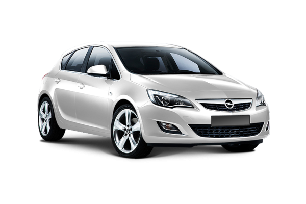 Opel Astra Хэтчбек white