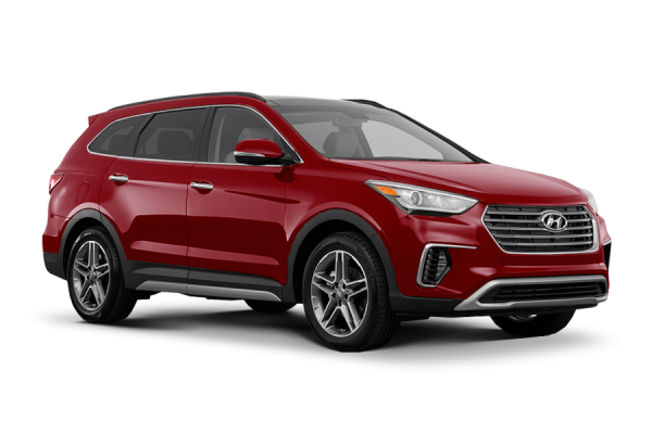 Hyundai Grand Santa Fe Red merlot